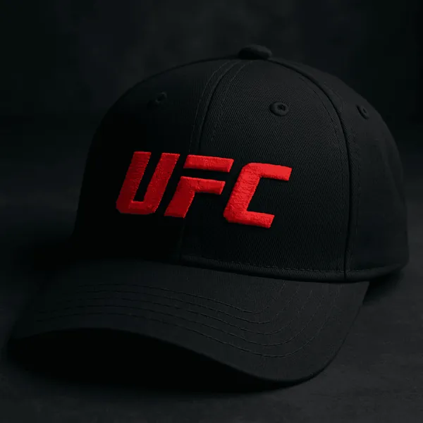 UFC Cap: Black cap by 3rdEra
