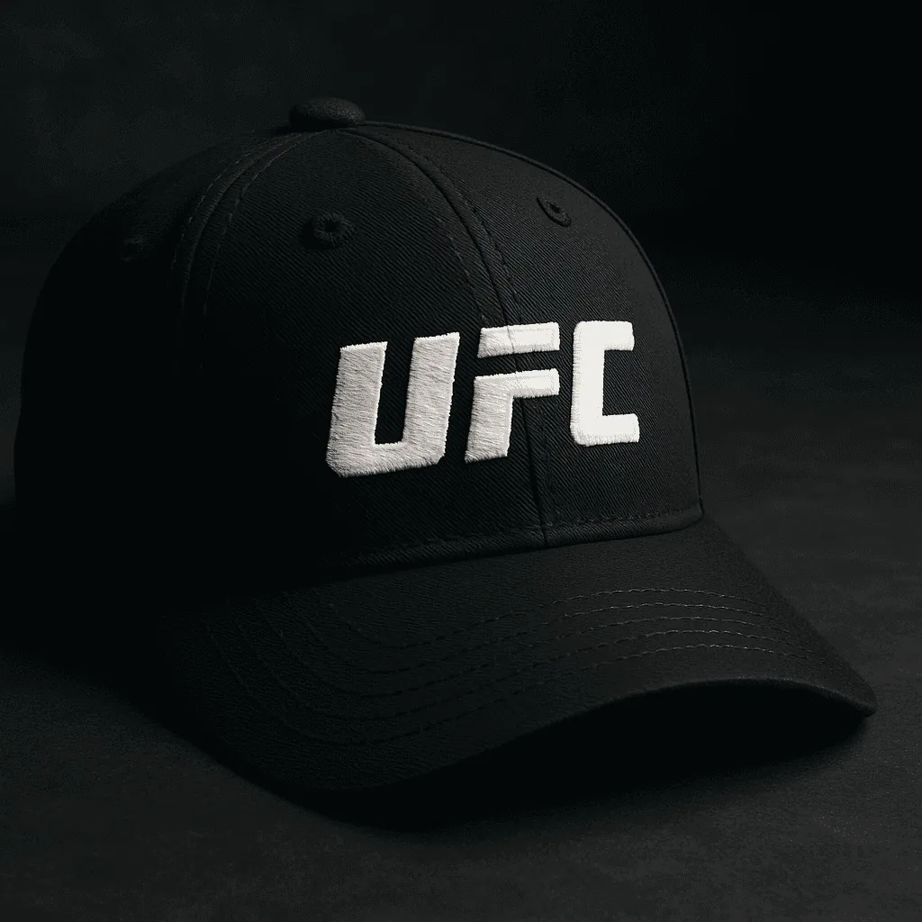 UFC Cap: White cap by 3rdEra, front view