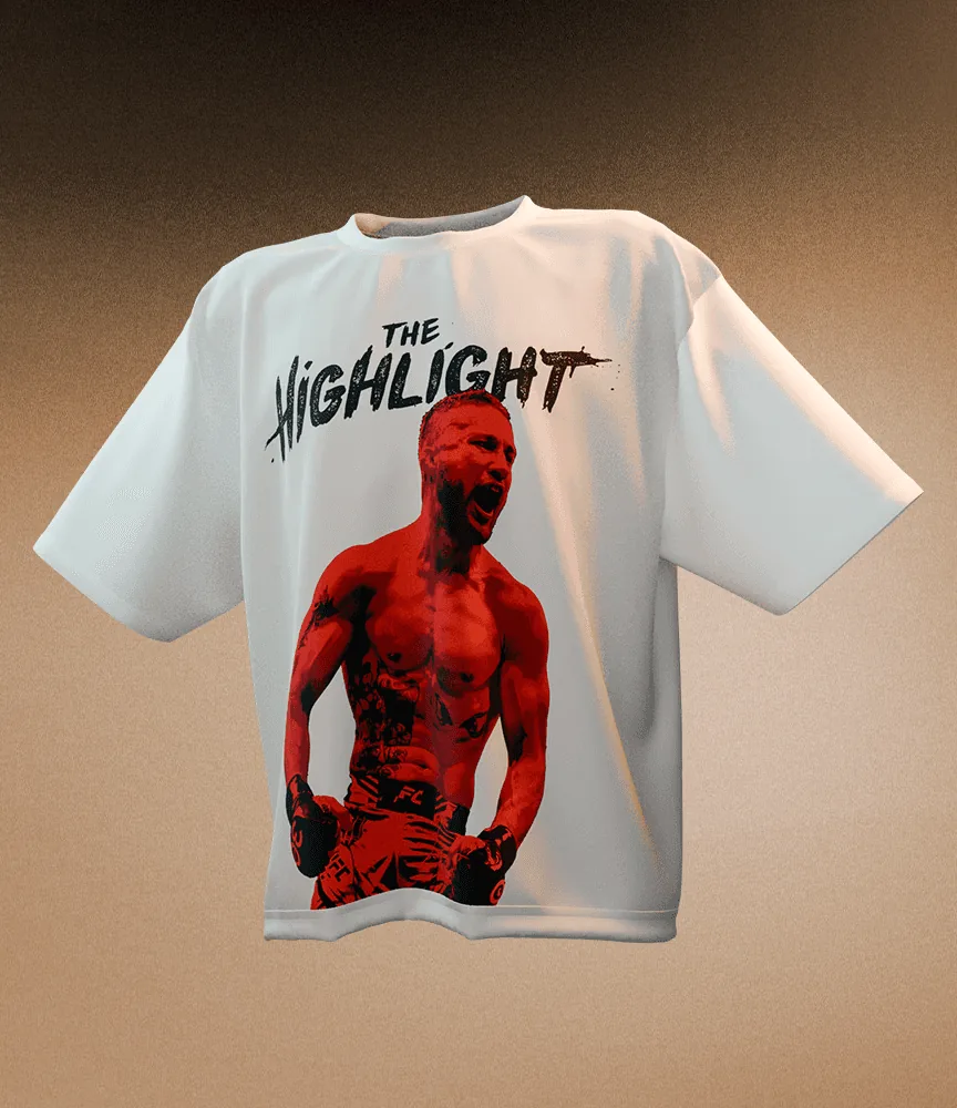 The Highlight oversized tee by 3rdEra, front view