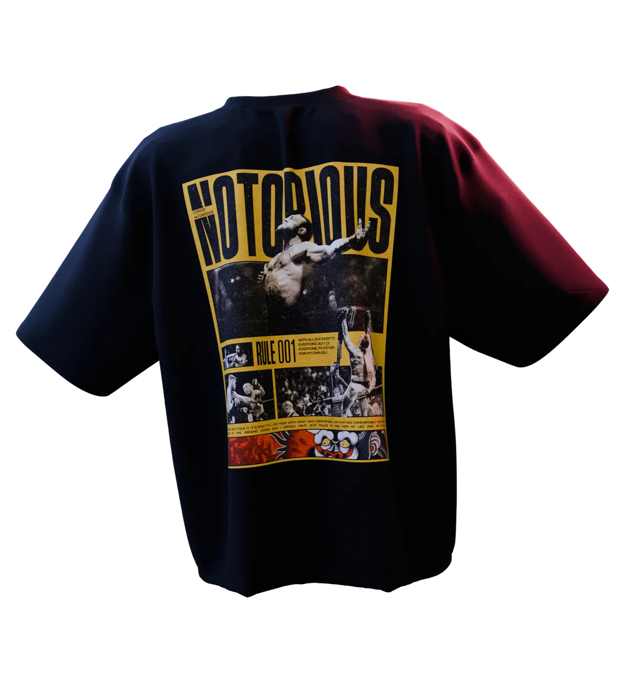Conor McGregor oversized tee by 3rdEra, front view