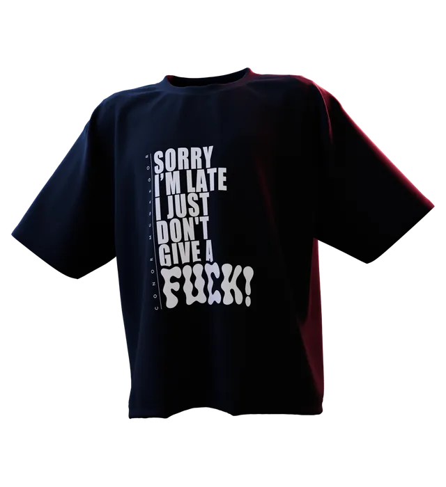 Conor: DGAF oversized tee by 3rdEra