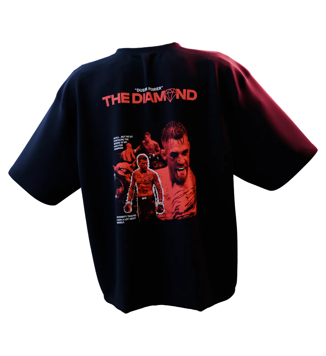 The Diamond oversized tee by 3rdEra, front view