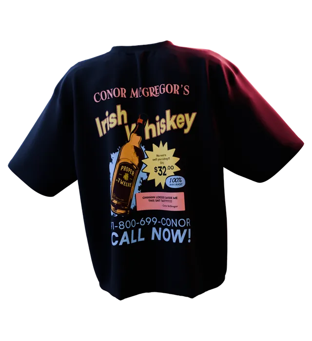 Conor: Whiskey oversized tee by 3rdEra